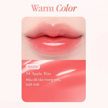 Son Tint Bóng Dasique Pure Water 2.6g - Màu Đậm, Dưỡng ẩm, Giá chỉ 243.000₫ giảm từ 315.900₫