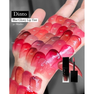Son Tint Bóng Dinto Blur Glowy Tint: Màu tự nhiên, dưỡng ẩm, giảm giá 367k 9
