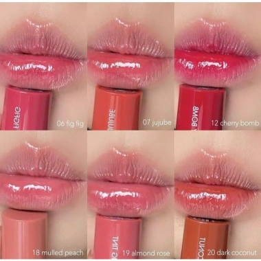 Son Tint Bóng Juicy Lasting Tint 13 Eat Dotori 5.5g - Màu Cam Gạch Chính Hãng, Dưỡng ẩm và Lâu Trôi 4