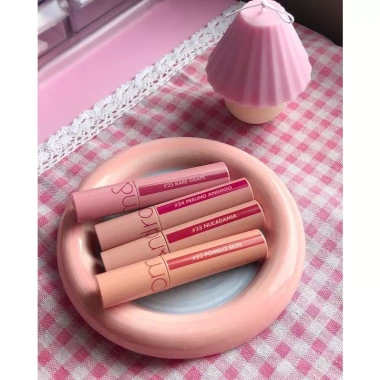 Son Tint Bóng Juicy Lasting Tint 13 Eat Dotori 5.5g - Màu Cam Gạch Chính Hãng, Dưỡng ẩm và Lâu Trôi 5