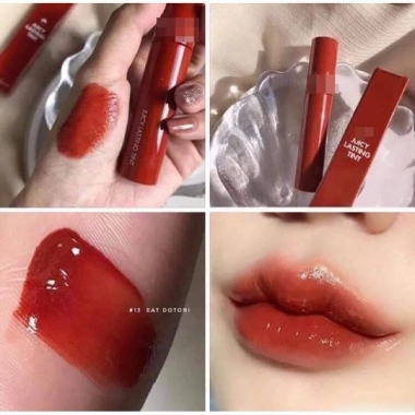 Son Tint Bóng Juicy Lasting Tint Hàn Quốc Chính Hãng - Dưỡng ẩm, Đánh Thị Nhanh, Giá 175k