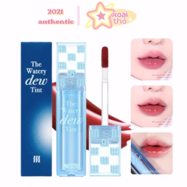 Son Tint Bóng Merzy The Watery Dew Ver 4 4g - Màu Tự Nhiên, Dưỡng ẩm, Giá chỉ 229.000 VND