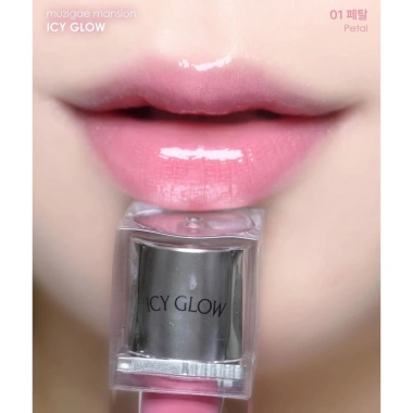 Son Tint Bóng MuzigAE Icy Glow 5ml Petal 01 – Chính hãng, Giá chỉ 389k