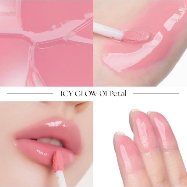 Son Tint Bóng MuzigAE Icy Glow 5ml Petal 01 – Chính hãng, Giá chỉ 389k