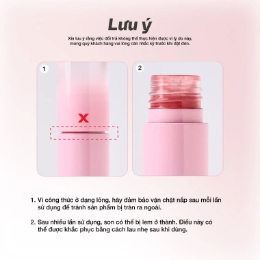 Son Tint Bóng OFÉLIA Lolli Glow 3.9g - Màu Tự Nhiên, Dưỡng Ẩm, Giá Ưu Đãi 259k