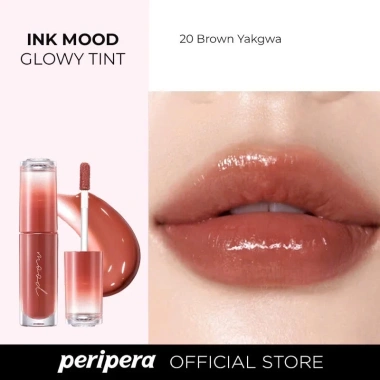 Son Tint Bóng Peripera Ink Mood Glowy Tint 4g - Căng Bóng Rạng Rỡ, Hàng Chính Hãng, Giá ưu đãi 196.000₫