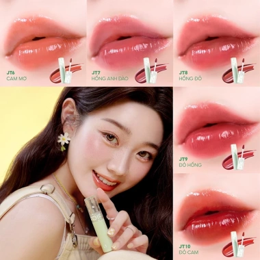 Son Tint Bóng Thuần Chay Ẩm Mọng Bền Màu FOIF Juicy Fit 3g - Giá chỉ 125k