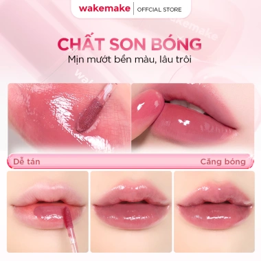 Son Tint Bóng WAKEMAKE Waterful Glow Dưỡng Ẩm Căng Mọng Bền Màu Giá 366.000 VND 4
