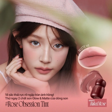 Son tint căng mọng Fwee Rose Obsession Stay-fit 3.6g - Hàn Quốc bền màu không lem, chỉ 276.760₫