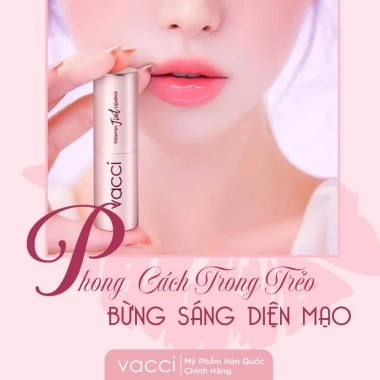 Son Tint Dạng Thỏi Dưỡng Môi Mềm Mịn Hàn Quốc Vacci Vitamin - Mẫu Mới 243.600₫ 6