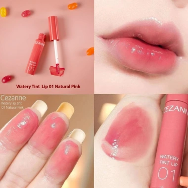 Son tint dưỡng bóng CEZANNE Watery Tint Lip Hàng Nhật - Mịn môi, căng mọng, bền màu, chỉ 176.000đ 4 Son tint dưỡng bóng CEZANNE Watery Tint Lip Hàng Nhật - Mịn môi, căng mọng, bền màu, chỉ 176.000đ 4