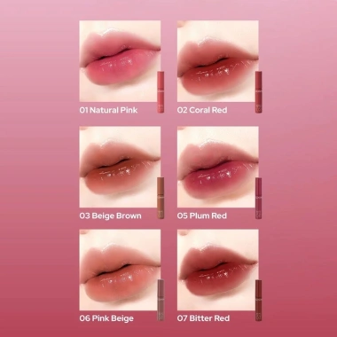 Son tint dưỡng bóng CEZANNE Watery Tint Lip Hàng Nhật - Mịn môi, căng mọng, bền màu, chỉ 176.000đ