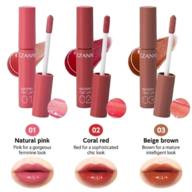 Son tint dưỡng bóng CEZANNE Watery Tint Lip Hàng Nhật - Mịn môi, căng mọng, bền màu, chỉ 176.000đ