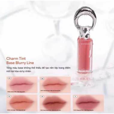 Son tint Entropy Charm Tint Gem 3g nhập khẩu - Màu bóng lâu trôi, dưỡng da, giảm giá 469k 8