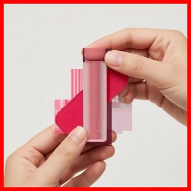 Son Tint Etudehouse Fixing Bar -01 Lively Red, màu lâu trôi, chính hãng Hàn Quốc 3