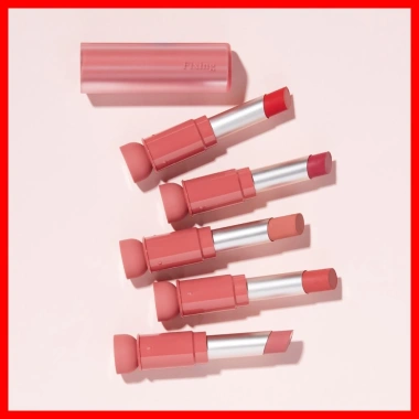 Son Tint Etudehouse Fixing Bar -01 Lively Red, màu lâu trôi, chính hãng Hàn Quốc 4