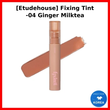 Son Tint Etudehouse Fixing Tint 04 Gừng Milktea - Màu Lâu Trôi, Chính Hãng 100% Son Tint Etudehouse Fixing Tint 04 Gừng Milktea - Màu Lâu Trôi, Chính Hãng 100%