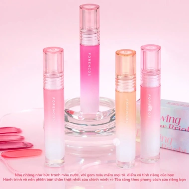 Son tint FORENCOS All Light Mood Glow 3.2g - Bóng căng mướt, mịn không nặng môi, giá ưu đãi 279.000₫ 2 Son tint FORENCOS All Light Mood Glow 3.2g - Bóng căng mướt, mịn không nặng môi, giá ưu đãi 279.000₫ 2