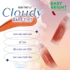 Son Tint Lì Baby Bright Cloudy Bare Tint Siêu Nhẹ 2.6g Dễ Tán Màu, Dưỡng Ẩm, Giá 104k 4