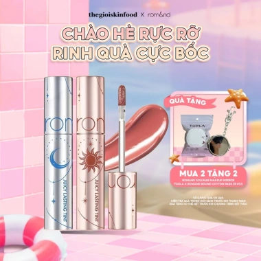 Son tint lì Romand Juicy Lasting Tint Solunar Edition - Giá 219.000đ, màu bền lâu, dưỡng da 2