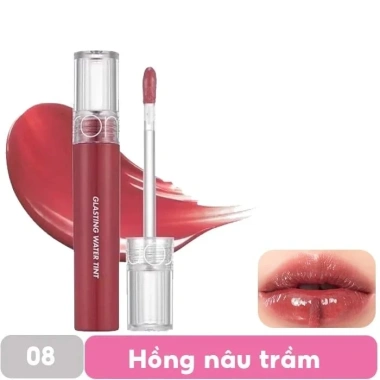 Son Tint Nước Romand Lâu Trôi Glasting 4g - 04 Đỏ Nâu và 03 Cam Gạch, Chỉ 178k 15
