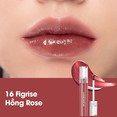 Son Tint Nước Romand Lâu Trôi Glasting 4g - 04 Đỏ Nâu và 03 Cam Gạch, Chỉ 178k 19