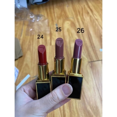 Son Tom Ford Satin và Matte chuẩn auth 8 màu 24 25 26 27 50 90 91 92, ưu đãi 1.050.000 VND