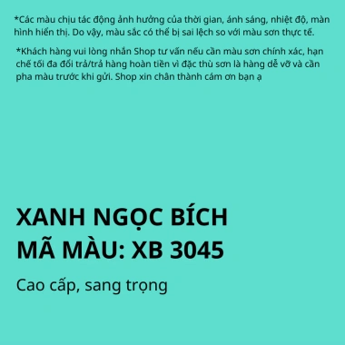 Sơn tường nội thất X-Paint S2.000 5kg - Giá ưu đãi 376.000đ, tặng rulo và chổi sơn 18