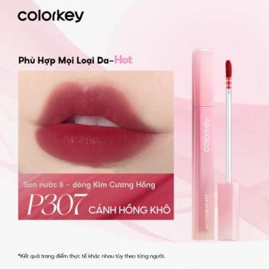 Son Watery Tint COLORKEY không dính, dưỡng ẩm, bóng mượt, lâu trôi - Giá 151,000₫ 14 Son Watery Tint COLORKEY không dính, dưỡng ẩm, bóng mượt, lâu trôi - Giá 151,000₫ 14