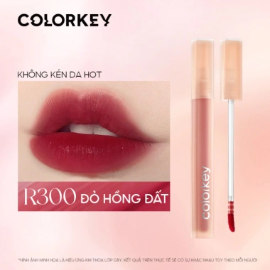 Son Watery Tint COLORKEY không dính, dưỡng ẩm, bóng mượt, lâu trôi - Giá 151,000₫ 17 Son Watery Tint COLORKEY không dính, dưỡng ẩm, bóng mượt, lâu trôi - Giá 151,000₫ 17