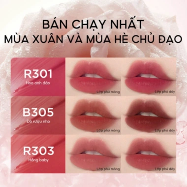 Son Watery Tint COLORKEY không dính, dưỡng ẩm, lâu trôi, mềm mại - Chính Hãng 151k 9 Son Watery Tint COLORKEY không dính, dưỡng ẩm, lâu trôi, mềm mại - Chính Hãng 151k 9