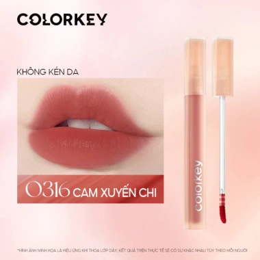 Son Watery Tint COLORKEY không dính, dưỡng ẩm, lâu trôi, mềm mại - Chính Hãng 151k 11 Son Watery Tint COLORKEY không dính, dưỡng ẩm, lâu trôi, mềm mại - Chính Hãng 151k 11