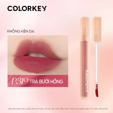 Son Watery Tint COLORKEY không dính, dưỡng ẩm, lâu trôi, mềm mại - Chính Hãng 151k 12 Son Watery Tint COLORKEY không dính, dưỡng ẩm, lâu trôi, mềm mại - Chính Hãng 151k 12