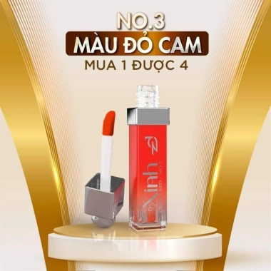 Son Xinh Đông Anh Chính Hãng Set 3 Cây và Tẩy Tế Bào Chết Môi, Giá chỉ 259.000₫