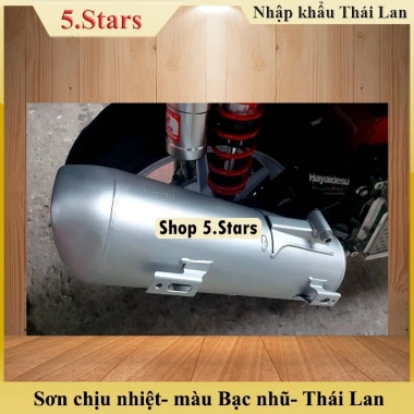 Sơn xịt Hỏa tốc HI-TEMP Bosny 1.200F 400ml - Chịu nhiệt cao, sơn pô xe, lốc máy, xe máy - Giá 139.000đ 2