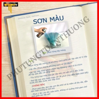 Sơn xịt Samurai chính hãng đủ màu Nhật Bản - Giá ưu đãi 95.000₫, chất lượng cao 7