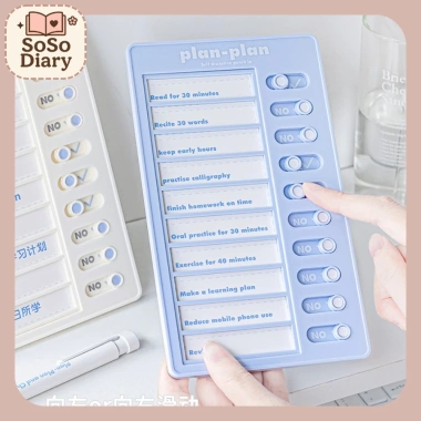Soso Diary - Bảng kế hoạch công việc, checklist học tập, giảm giá 55.000đ, quản lý thời gian hiệu quả