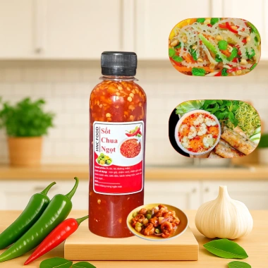 Sốt chua ngọt Hncfood – Gia vị trộn nộm gỏi ăn liền tiện lợi, giảm giá 39.000₫ Sốt chua ngọt Hncfood – Gia vị trộn nộm gỏi ăn liền tiện lợi, giảm giá 39.000₫