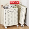 Sọt Đựng Quần Áo Gấp Gọn Bánh Xe Nhựa ABS Bền Bỉ Tiện Lợi OENON 249k
