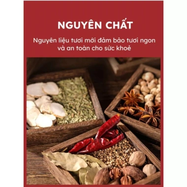 Sốt gia vị Trùng Khánh thuần chay 1.000g - Đa năng, giảm giá 99k cho món Eatclean