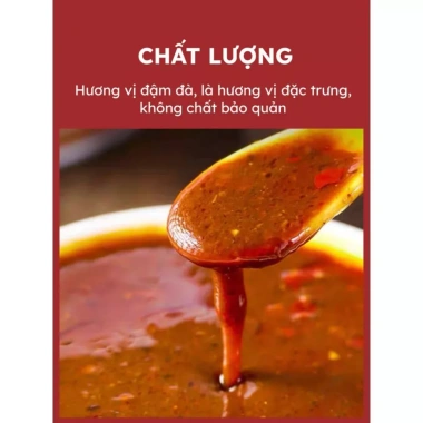 Sốt gia vị Trùng Khánh thuần chay 1.000g - Đa năng, giảm giá 99k cho món Eatclean 7 Sốt gia vị Trùng Khánh thuần chay 1.000g - Đa năng, giảm giá 99k cho món Eatclean 7
