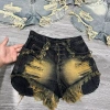 Sốt jean nữ rách 4 nút loang bụi, đậm cạp cao, dáng siêu hách - Giá chỉ 129k 6