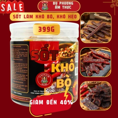 Sốt Kho Bò Kho Heo Bu Phương Ẩm Thực - Chuẩn Vị, Không Chất Bảo Quản, 198k 10