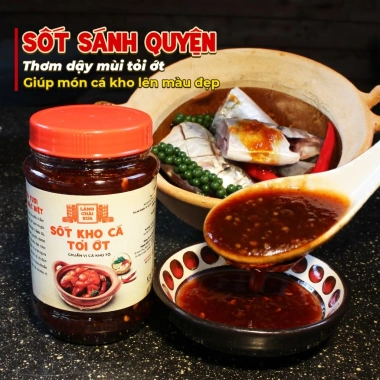 Sốt kho cá tỏi ớt Làng Chài Xưa 280g - vị thơm ngon như kho thủ công, 1.5kg cá, giảm còn 35.000đ 6 Sốt kho cá tỏi ớt Làng Chài Xưa 280g - vị thơm ngon như kho thủ công, 1.5kg cá, giảm còn 35.000đ 6