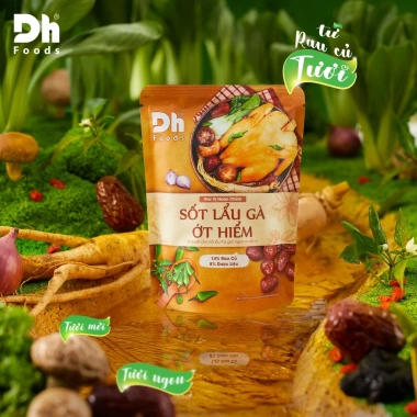 Sốt lẩu gà ớt hiểm Dh Foods - Gia vị tự nhiên, hoàn chỉnh cho nước dùng lẩu gà 200gr - Giá chỉ 39.508 VND 6