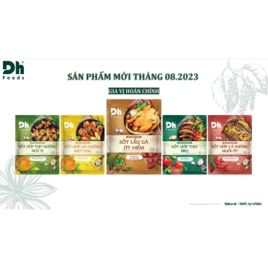 Sốt lẩu gà ớt hiểm Dh Foods - Gia vị tự nhiên, hoàn chỉnh cho nước dùng lẩu gà 200gr - Giá chỉ 39.508 VND 9