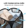 Sọt Lưới Vải Cỡ Lớn - Giỏ Đựng Quần Áo, Đồ Giặt Gấp Gọn, Khung Thép Bền 5