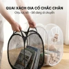 Sọt Lưới Vải Cỡ Lớn - Giỏ Đựng Quần Áo, Đồ Giặt Gấp Gọn, Khung Thép Bền 6