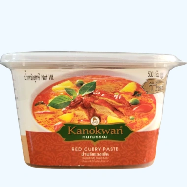 Sốt Red Curry Paste Kanokwan 500g Hộp Đỏ Thái Lan Halal Giá 123k Giảm Đến 20% 2