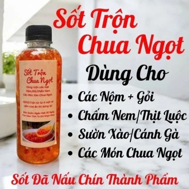 Sốt Trộn Nộm Gỏi Chấm Nem Chua Ngọt 330ml - Ngon Ngấm, Giá Ưu Đãi 55.000₫